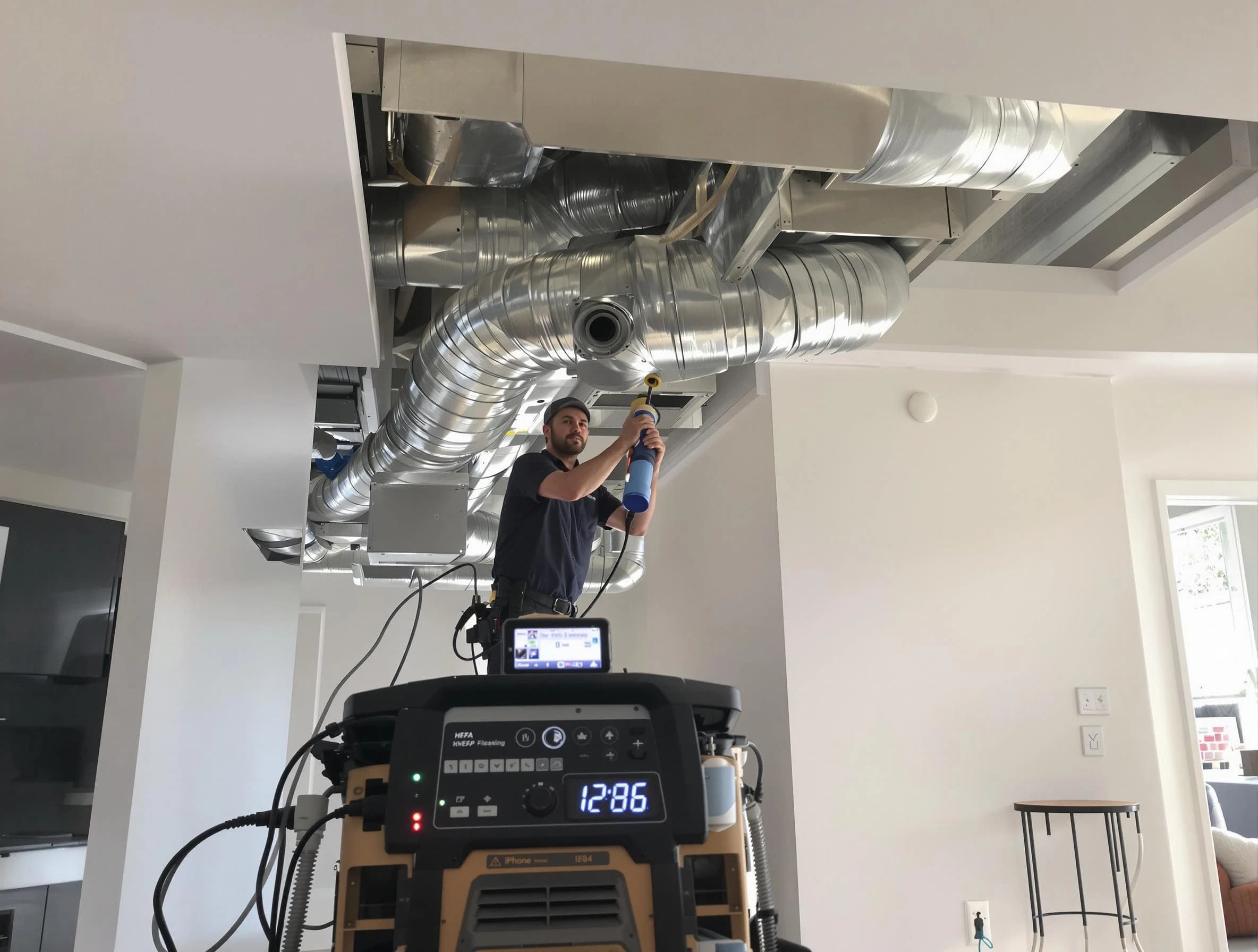 Advanced pure air duct cleaning by South Valley Air Duct Cleaning in South Valley
